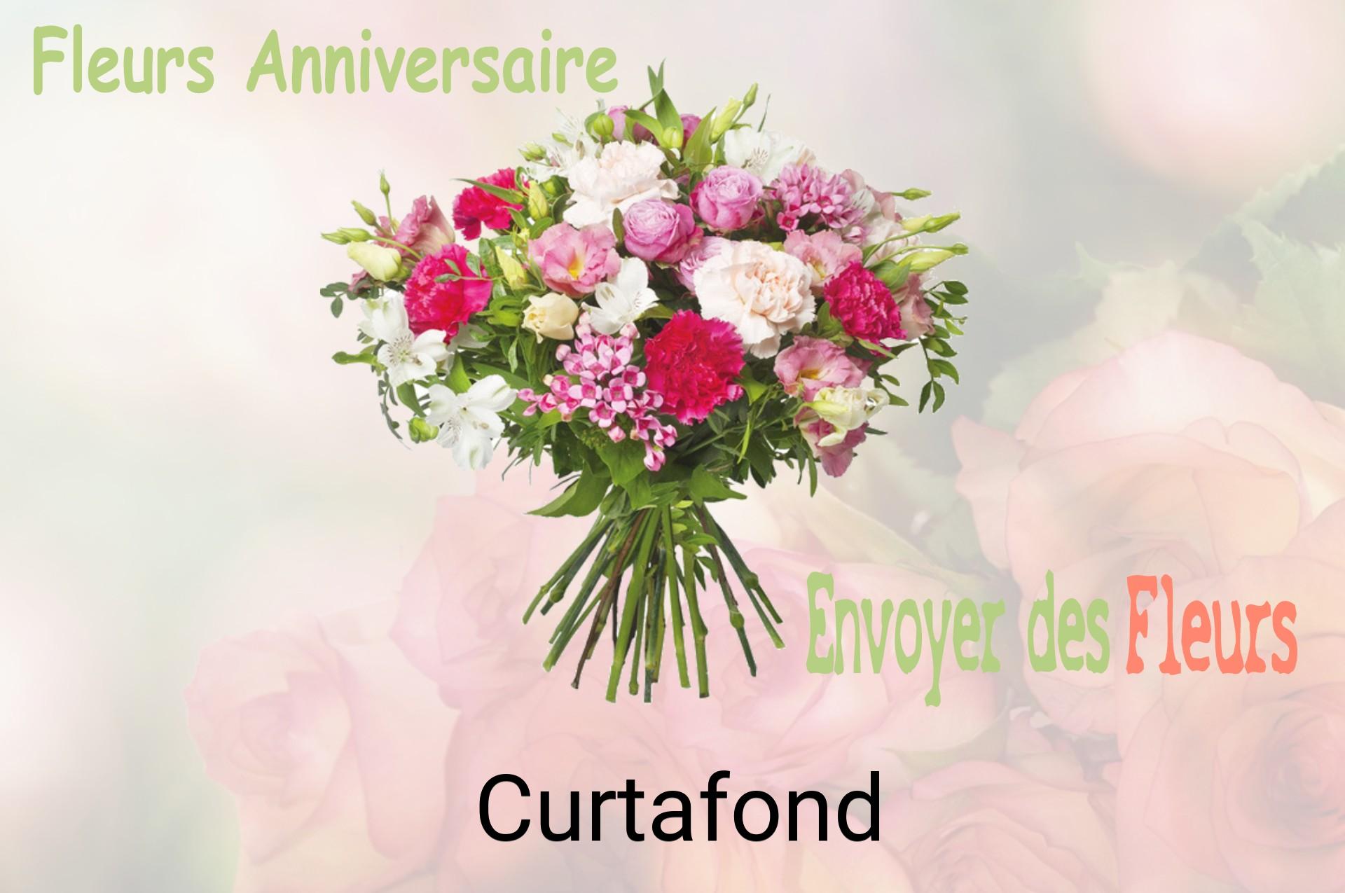 Bouquet de fleurs d’anniversaire livré à Curtafond
